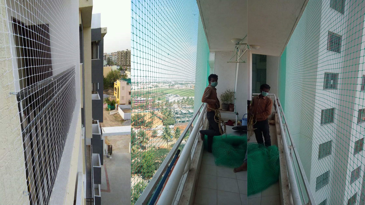 Balcony Safety Nets in 