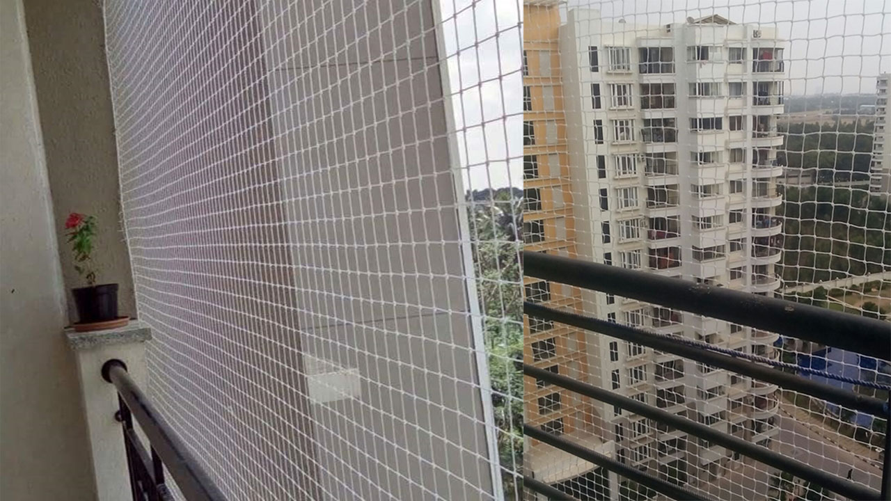 Balcony Safety Nets in 