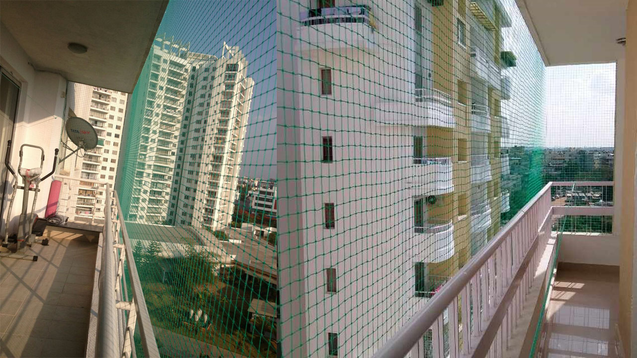 Balcony Safety Nets in 