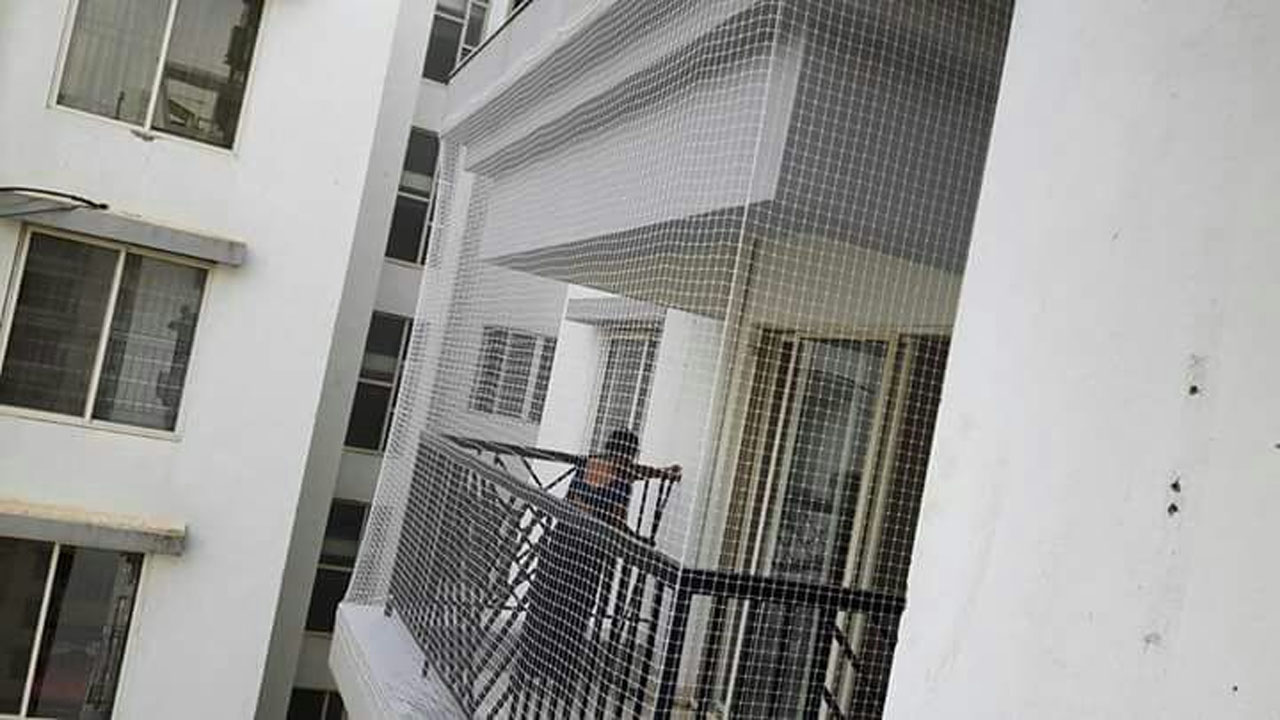 Balcony Safety Nets in 